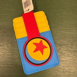 Loungefly Disney Pixar Ball credit card holder wallet NWT